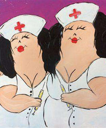 Krankenschwestern Diamond Painting Motiv
