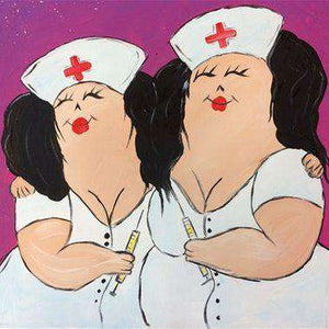 Krankenschwestern Diamond Painting Motiv