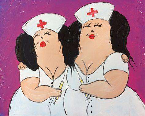 Krankenschwestern Diamond Painting Motiv