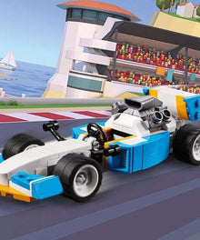 Spielzeug-Rennauto - Diamond Painting Fahrzeugmotiv