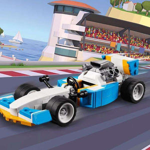 Spielzeug-Rennauto - Diamond Painting Fahrzeugmotiv