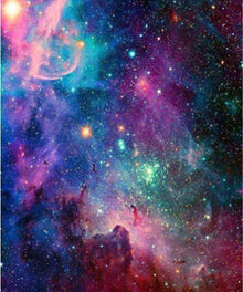 Buntes Universum - Diamond Painting Motiv