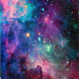 Buntes Universum - Diamond Painting Motiv