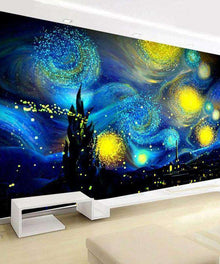 Van Gogh Sterne über dem Petersdom - Diamond Painting Motiv