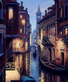 Venedig am Abend - Diamond Painting Motiv