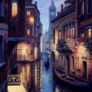 Venedig am Abend - Diamond Painting Motiv