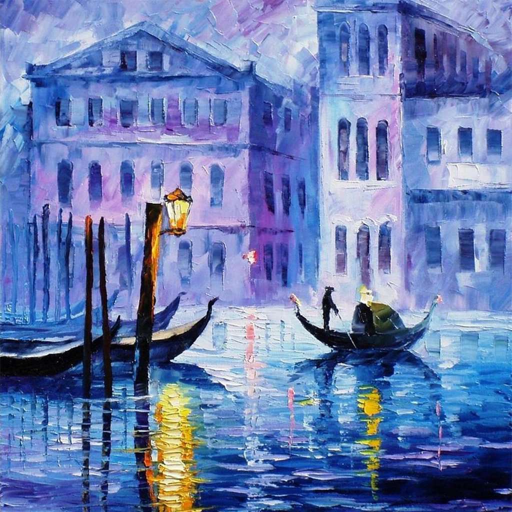 Venedig in der Kunst - Diamond Painting Motiv