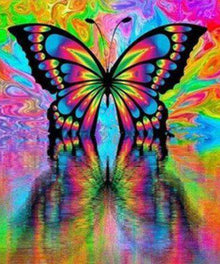 Schmetterling bunt Bestseller - Diamond Painting Schmetterlingsmotiv