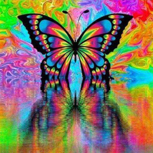Schmetterling bunt Bestseller - Diamond Painting Schmetterlingsmotiv