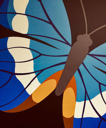 Schmetterling in der Kunst - Diamond Painting Kunstmotiv