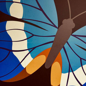 Schmetterling in der Kunst - Diamond Painting Kunstmotiv