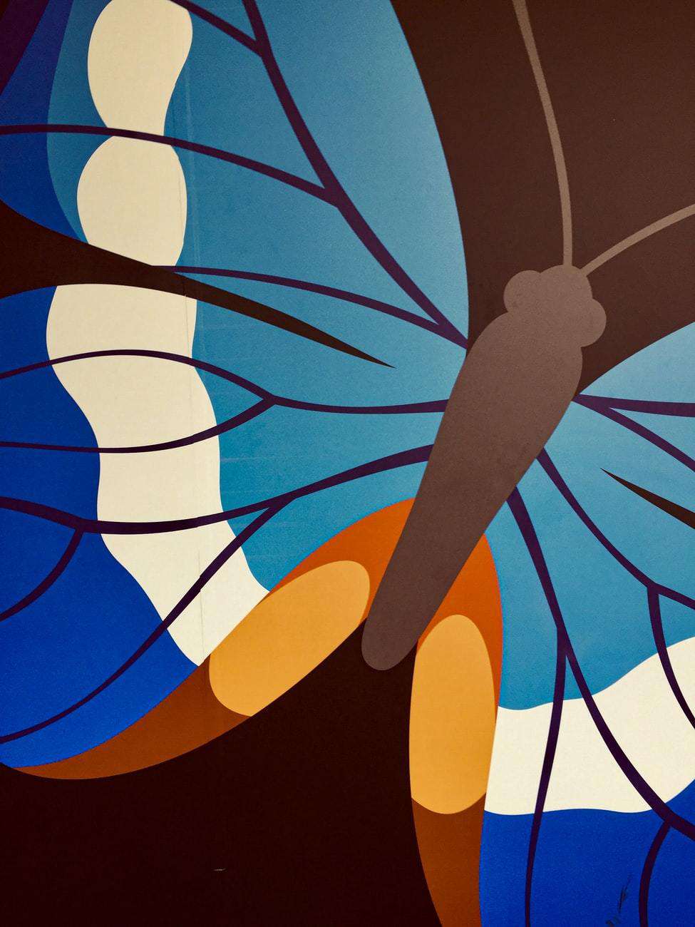 Schmetterling in der Kunst - Diamond Painting Kunstmotiv