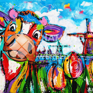 Glückliche Niederlande - Diamond Painting Exklusivmotiv