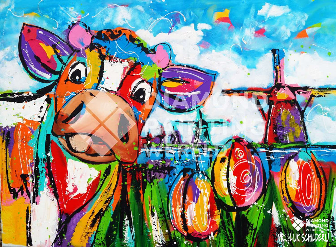 Glückliche Niederlande - Diamond Painting Exklusivmotiv