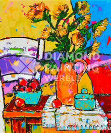 Glückliche Szene - Diamond Painting Exklusivmotiv