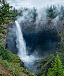 Wasserfall - Diamond Painting Landschaftsmotiv