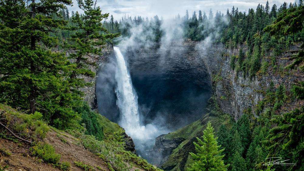 Wasserfall - Diamond Painting Landschaftsmotiv