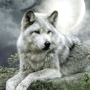 Wolf Tiermotiv - Diamond Painting Wildtiermotiv