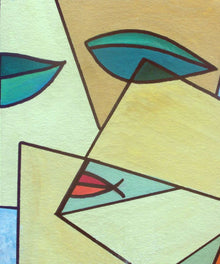 Abstraktes Gesicht Diamond Painting