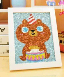 Bär hat Geburtstag Diamond Painting