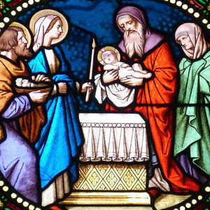 Weihnachtsgeschichte Tempelszene Diamond Painting