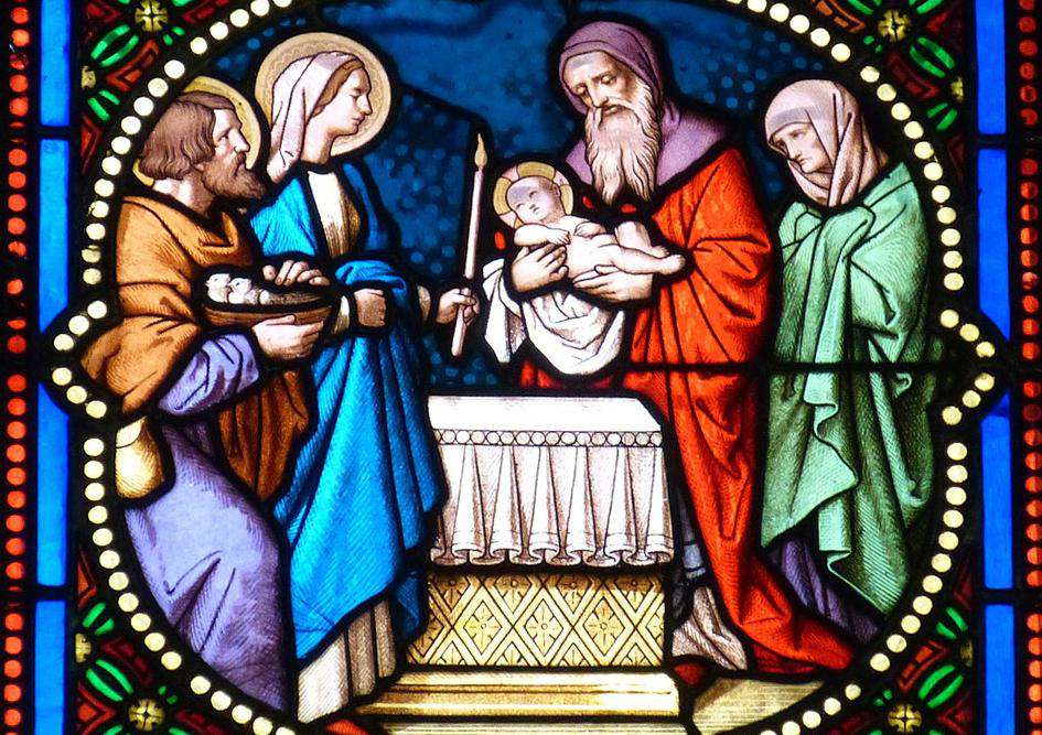 Weihnachtsgeschichte Tempelszene Diamond Painting