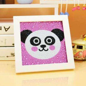 Glücklicher Panda - Diamond Painting Kinder Set
