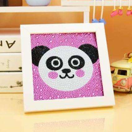 Glücklicher Panda - Diamond Painting Kinder Set