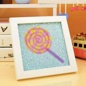 Süßer Lutscher - Diamond Painting Kinder Motiv