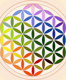 Regenbogen Mandala Diamond Painting