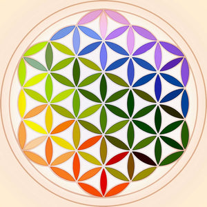 Regenbogen Mandala Diamond Painting