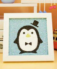 Herr Pinguin Kinder Diamond Painting