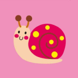 Frau Schnecke Kinder Diamond Painting, Bild 2