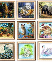 Diamond Painting 22 Sorten 25x25 cm Set