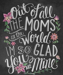 Für Mama Textmotiv - Diamond Painting Geschenk für Mütter
