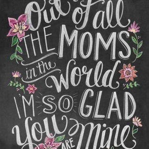 Für Mama Textmotiv - Diamond Painting Geschenk für Mütter