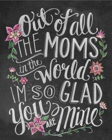 Für Mama Textmotiv - Diamond Painting Geschenk für Mütter