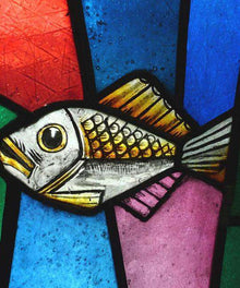 Fisch im Meer der Farben - Diamond Painting Motiv