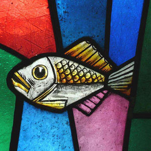 Fisch im Meer der Farben - Diamond Painting Motiv
