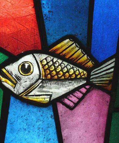 Fisch im Meer der Farben - Diamond Painting Motiv