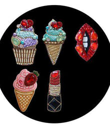 Dessert Schlüsselanhänger Diamond Painting