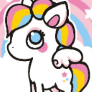 Regenbogen Einhorn Diamond Painting, Bild 2